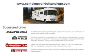 Campingworldofsandiego.com thumbnail