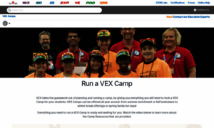Camps.vex.com thumbnail