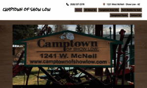 Camptownofshowlow.com thumbnail