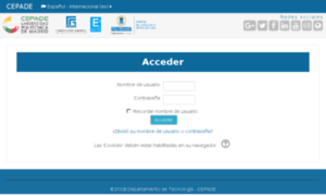 Campus.cepade.es thumbnail