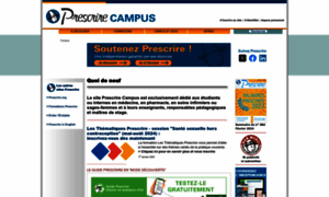 Campus.prescrire.org thumbnail