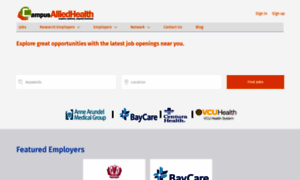 Campusalliedhealth.com thumbnail