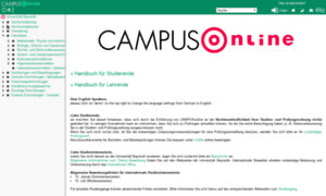 Campusonline.uni-bayreuth.de thumbnail