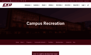 Campusrec.eku.edu thumbnail