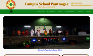 Campusschoolpantnagar.edu.in thumbnail