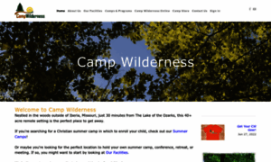 Campwilderness4u.org thumbnail