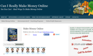 Can-i-really-make-money-online.com thumbnail