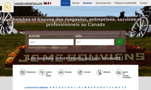 Canada-entreprises.com thumbnail