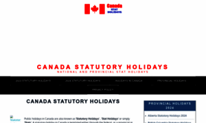 Canada-stat-holidays.com thumbnail