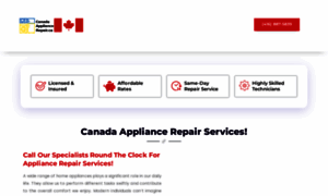 Canadaappliancerepair.ca thumbnail