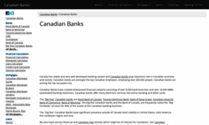 Canadabanks.net thumbnail