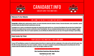Canadabet.info thumbnail