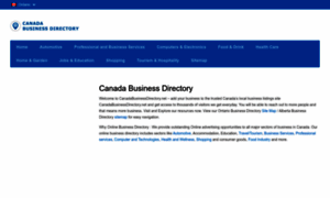 Canadabusinessdirectory.net thumbnail