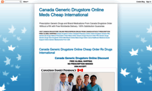 Canadagenericdrugstore.blogspot.com thumbnail