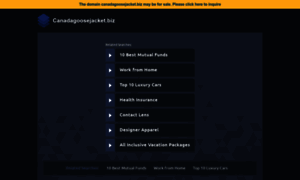 Canadagoosejacket.biz thumbnail