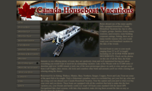 Canadahouseboatrentals.com thumbnail