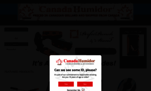 Canadahumidor.com thumbnail
