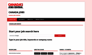 Canadajobscentral.com thumbnail