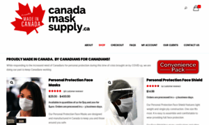 Canadamasksupply.ca thumbnail