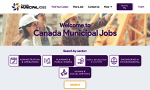 Canadamunicipaljobs.com thumbnail