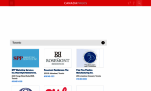 Canadapages.ca thumbnail