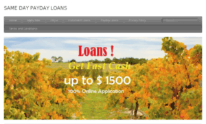 Canadasamedaypaydayloans.com thumbnail