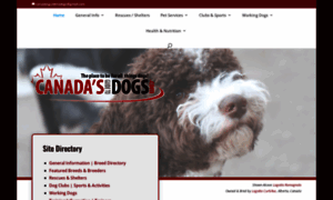 Canadasguidetodogs.com thumbnail
