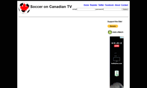 Canadasoccertv.ca thumbnail