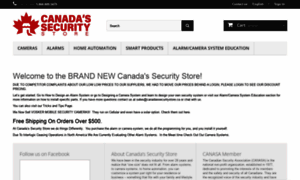 Canadassecuritystore.ca thumbnail