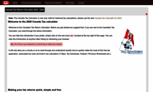 Canadataxreturncalculator.com thumbnail