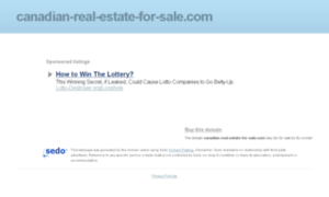 Canadian-real-estate-for-sale.com thumbnail