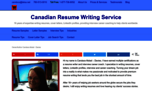 Canadian-resume-service.com thumbnail