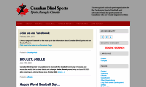 Canadianblindsports.ca thumbnail