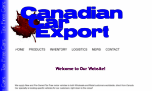 Canadiancarexport.com thumbnail