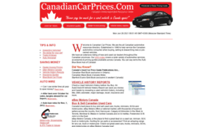 Canadiancarprices.com thumbnail
