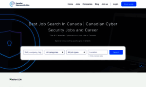 Canadiancybersecurityjobs.com thumbnail