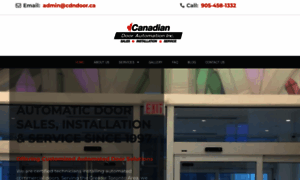 Canadiandoorautomation.com thumbnail