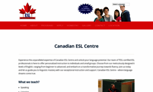 Canadianeslcentre.com thumbnail