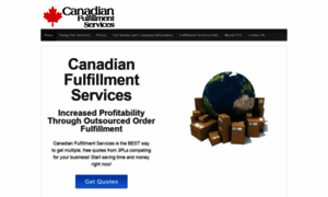 Canadianfulfillmentservices.com thumbnail