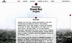 Canadiangreatwarproject.com thumbnail