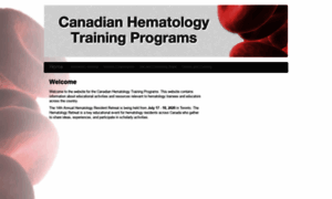 Canadianhematologytraining.ca thumbnail