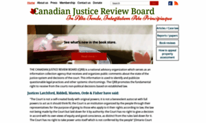Canadianjusticereviewboard.ca thumbnail