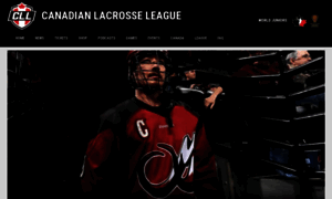 Canadianlacrosseleague.com thumbnail