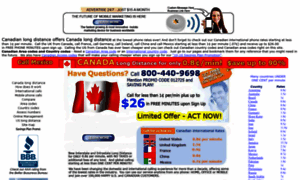 Canadianlongdistance.net thumbnail