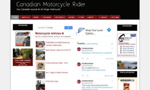 Canadianmotorcyclerider.ca thumbnail