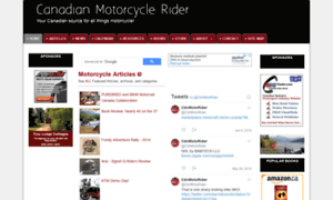 Canadianmotorcyclerider.com thumbnail
