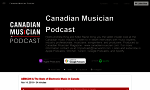 Canadianmusicianradio.com thumbnail