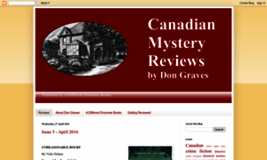 Canadianmysteryreview.blogspot.ca thumbnail