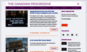 Canadianprogressive.com thumbnail