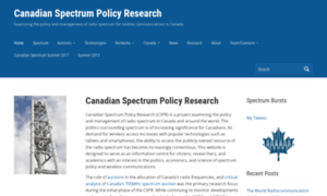 Canadianspectrumpolicyresearch.org thumbnail
